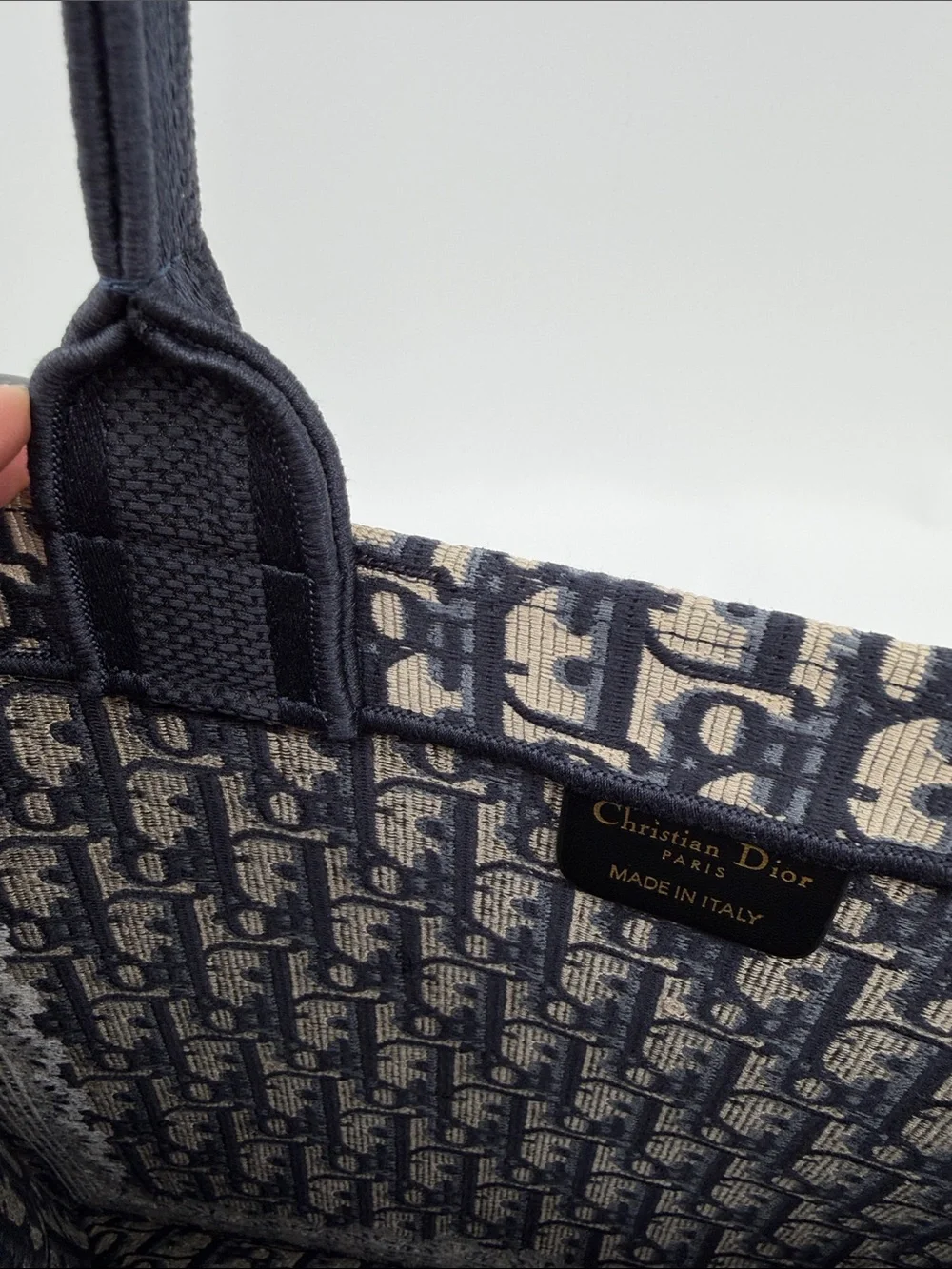 Medium Book Tote woth Strap accents versatile